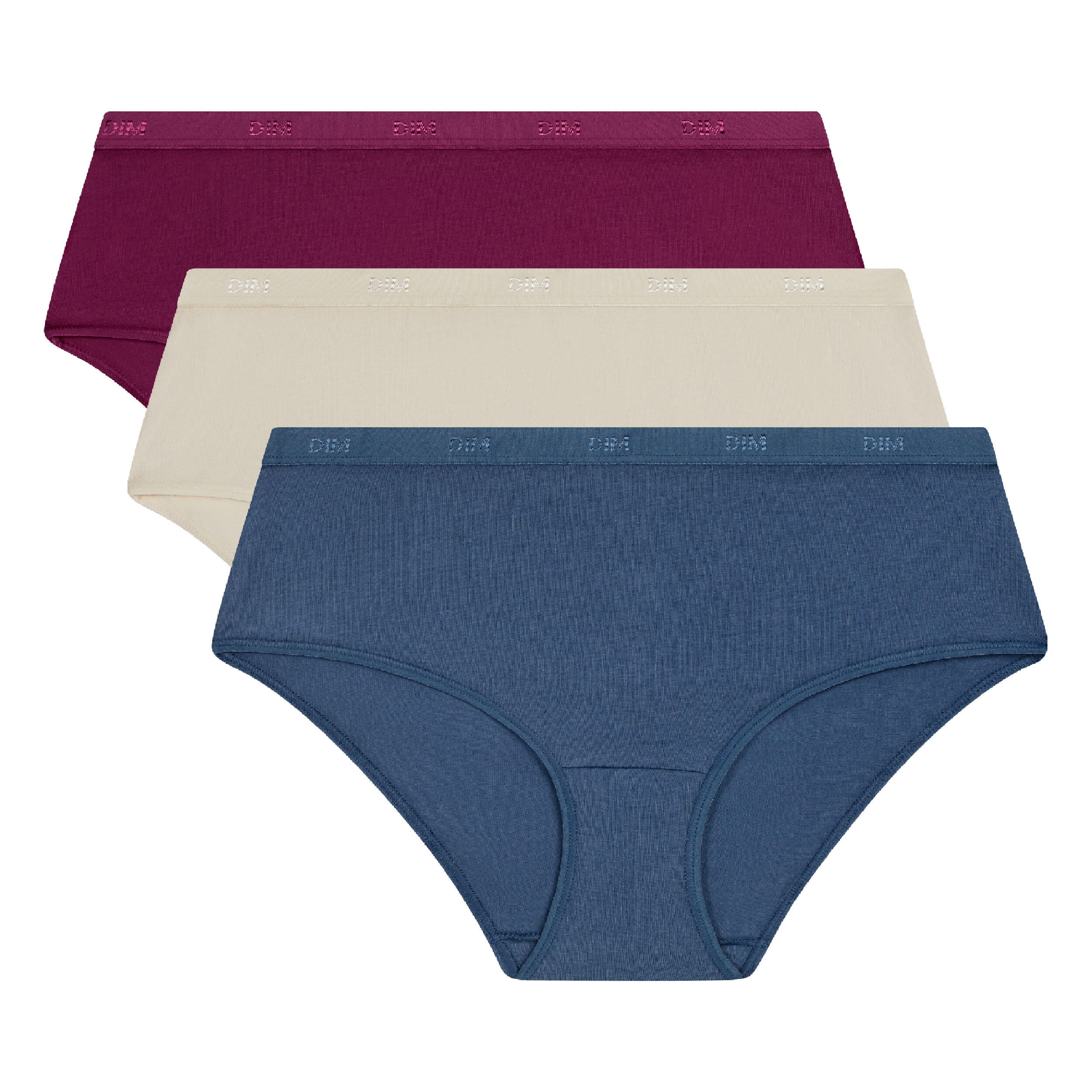 Lot de 3 Boxers femme Les Pockets Coton 3/3