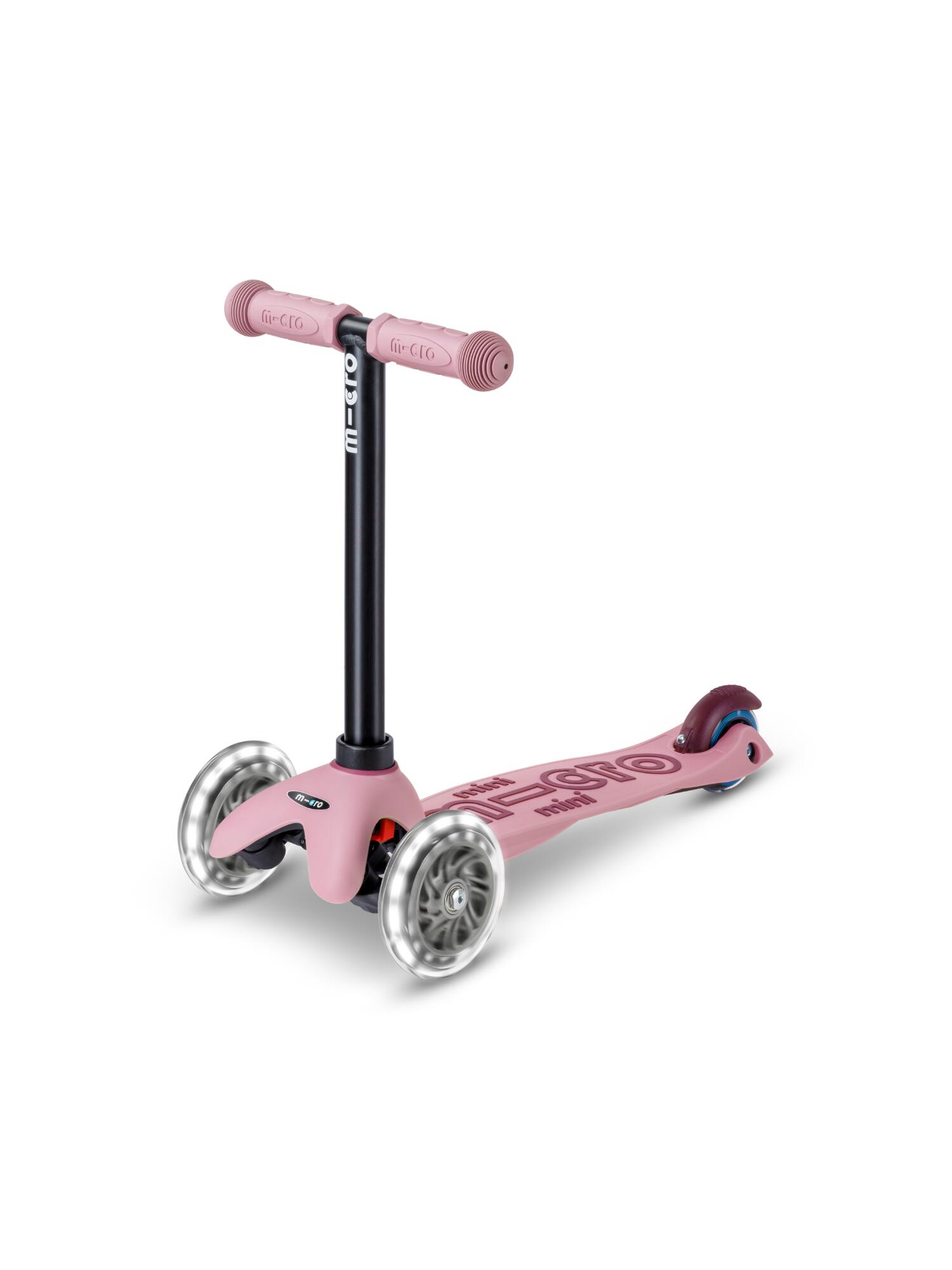 Trottinette évolutive  Mini2Grow 2.0  Poudré LED 6/7