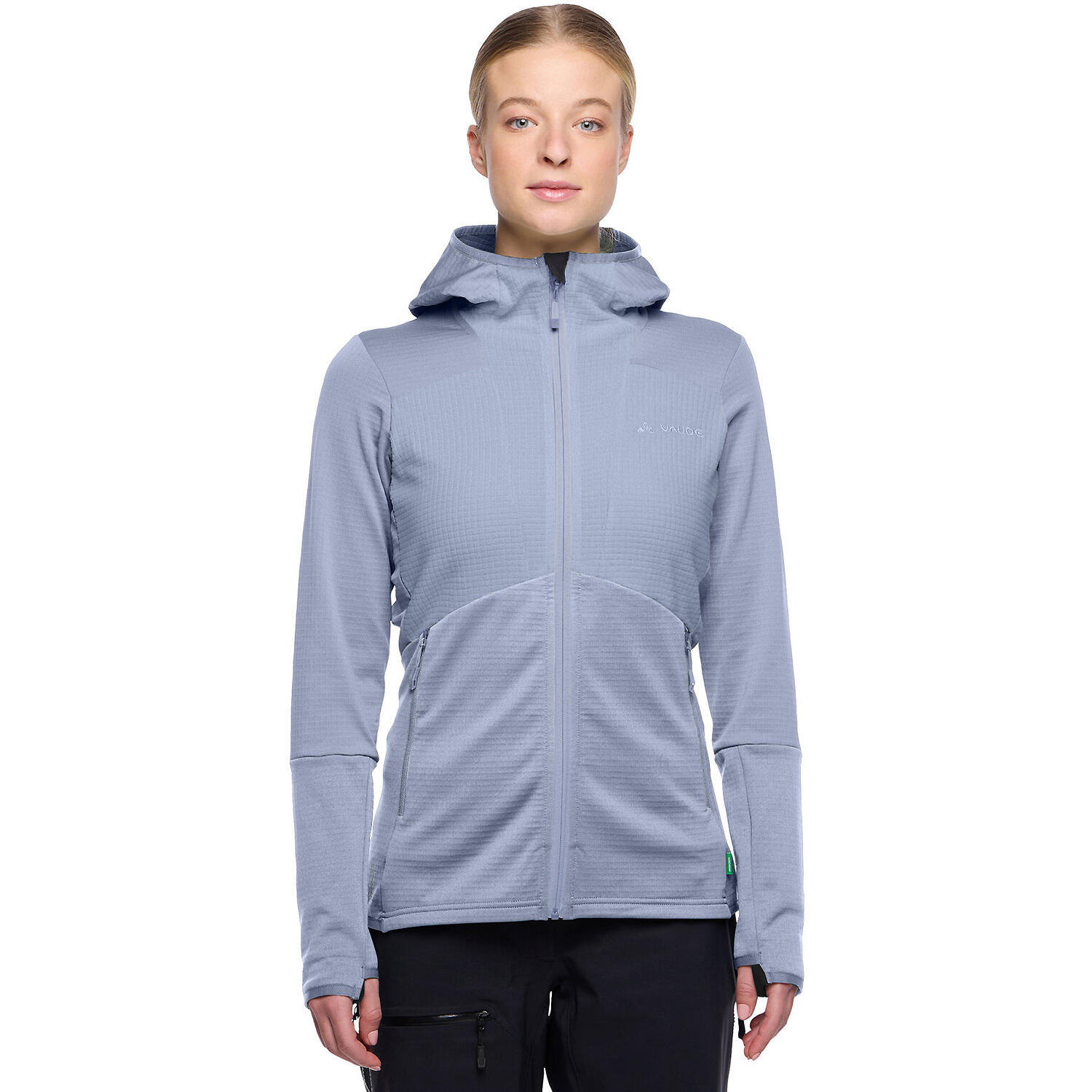 Damen Unterjacke Monviso Hooded Grid Fleece Jacket 3/7