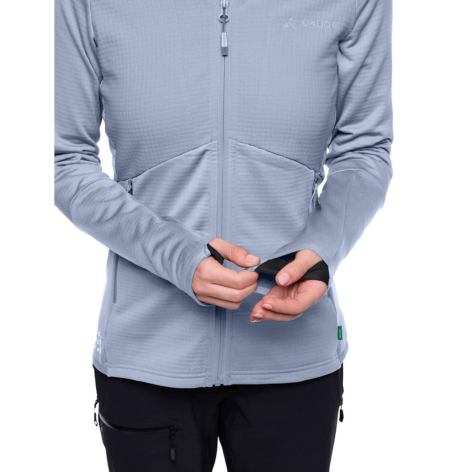 Damen Unterjacke Monviso Hooded Grid Fleece Jacket 6/7