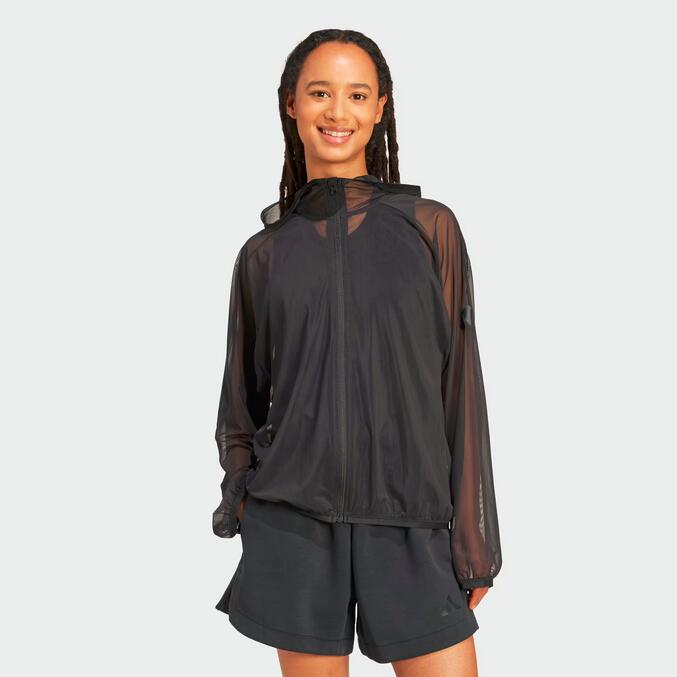Giacca donna adidas soft lux- nero 1/7
