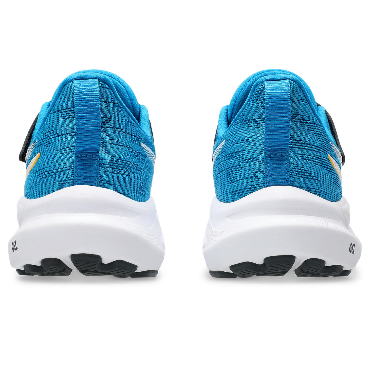 Calcado De Corrida Crianças - ASICS GT-1000 14 PS - Aegean Blue/Yamabuki 5/6