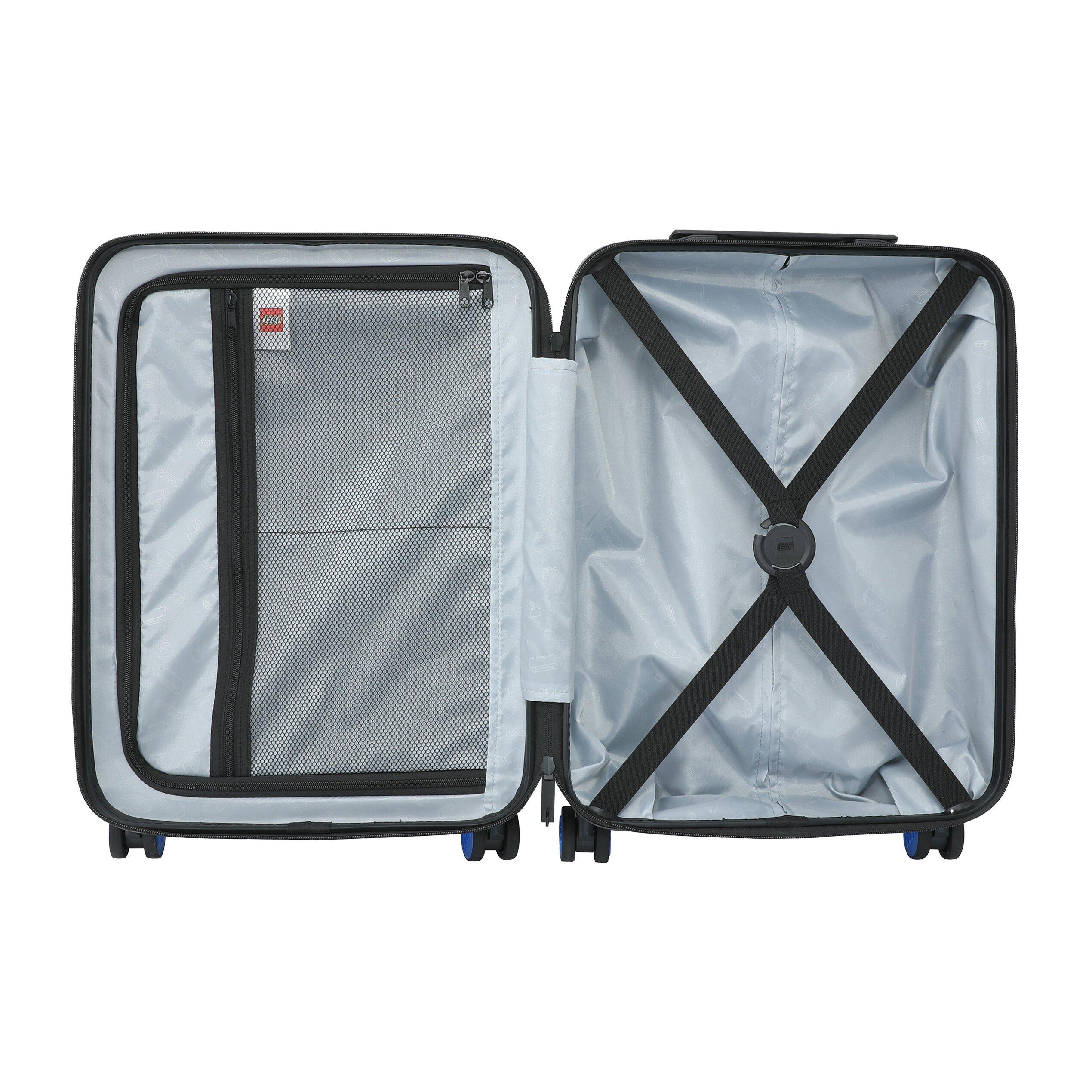 Maleta Trolley LEGO Brick 2X2 Urban 20" Azul 3/5