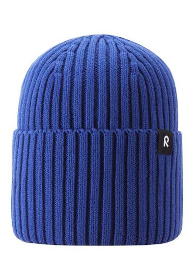 Beanie Mütze Hattara - Mütze mit Rippenstrick aus 100% Bio Baumwolle