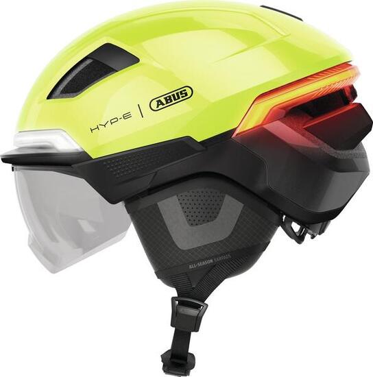 ABUS Hyp‑E Ace casco smart Signal Yellow S 51–55 cm
