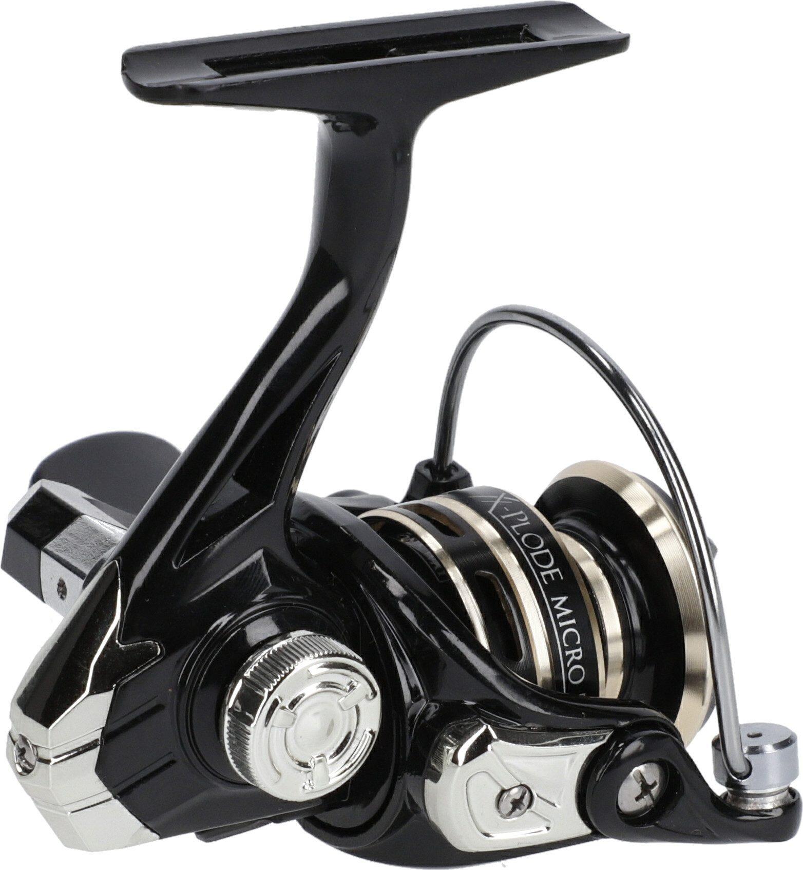 Carrete estacionario X-Plode Micro 502 FD - Carrete de pesca pequeño y robusto 3/4