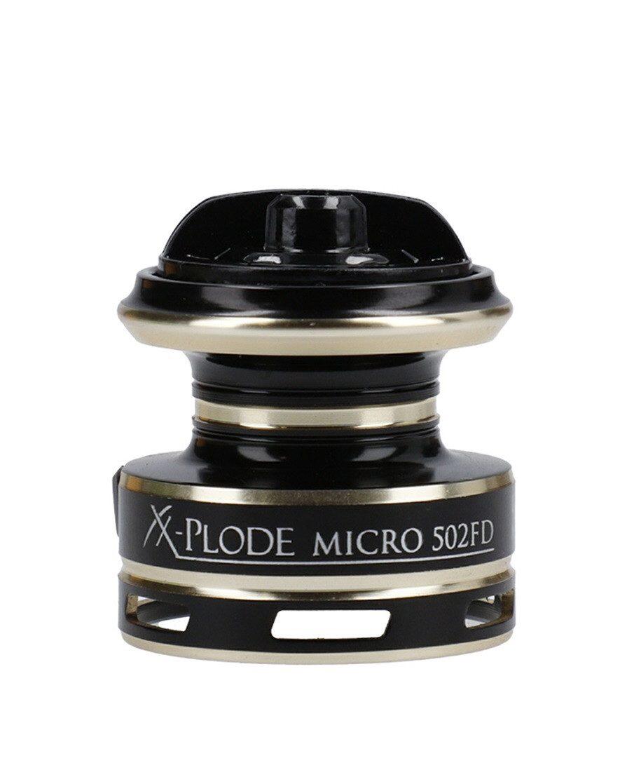 Carrete estacionario X-Plode Micro 502 FD - Carrete de pesca pequeño y robusto 4/4