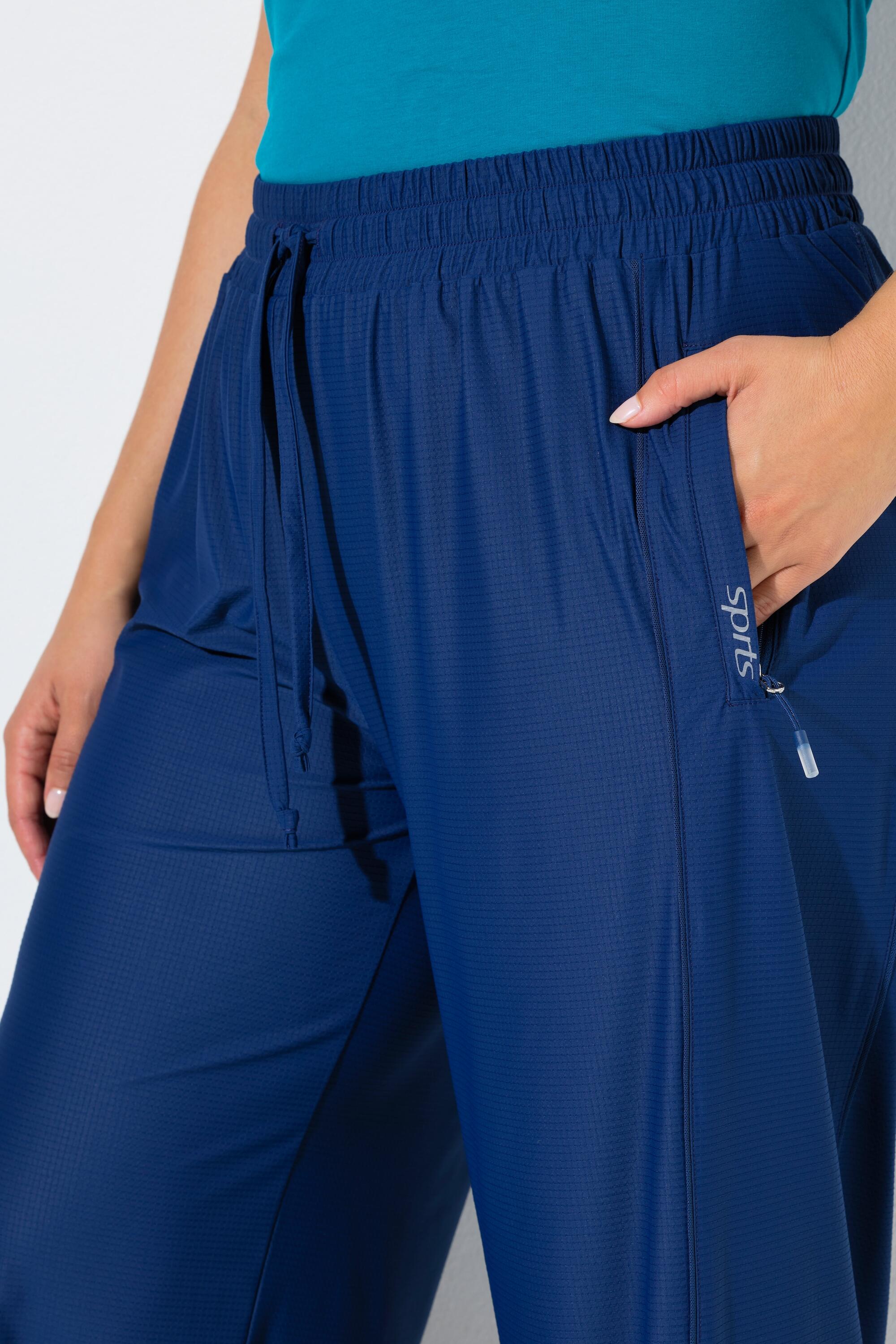 Femme Pantalon de survêtement technique jambe large et taille élastique 3/6
