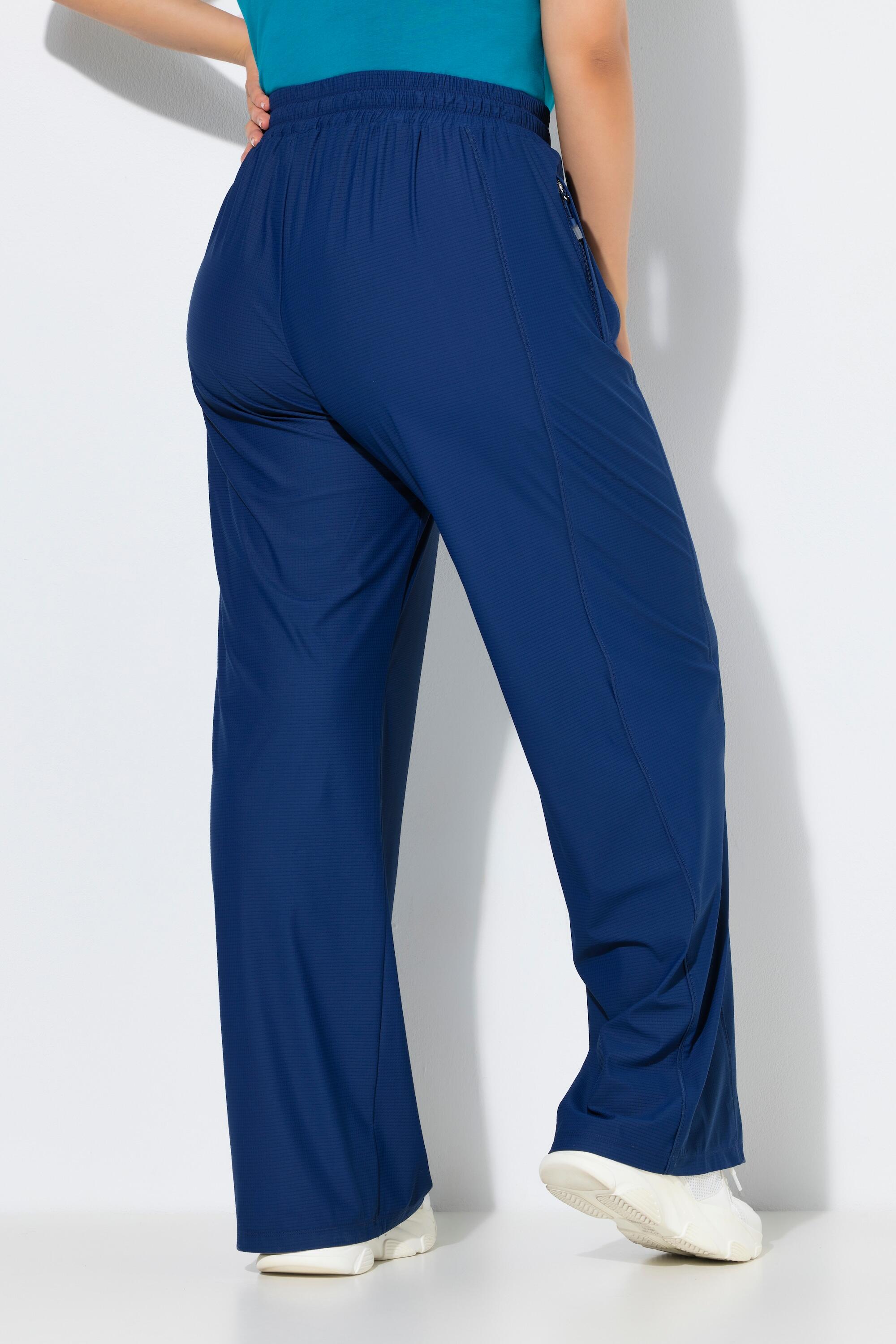 Femme Pantalon de survêtement technique jambe large et taille élastique 2/6