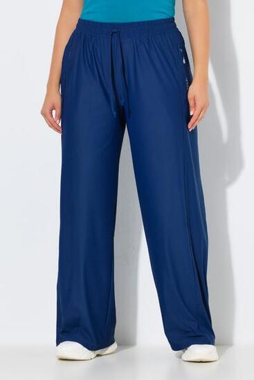 Femme Pantalon de survêtement technique jambe large et taille élastique