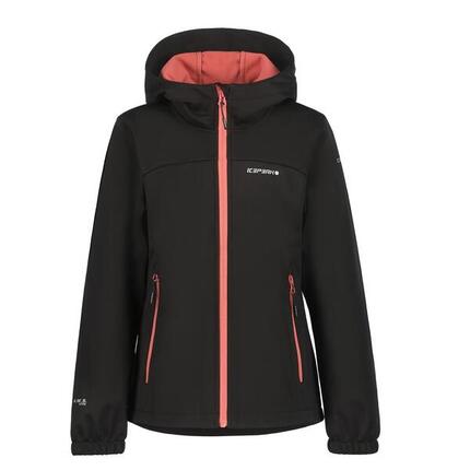 Icepeak Softshelljacke Mädchen Kleve Jr mit Kapuze