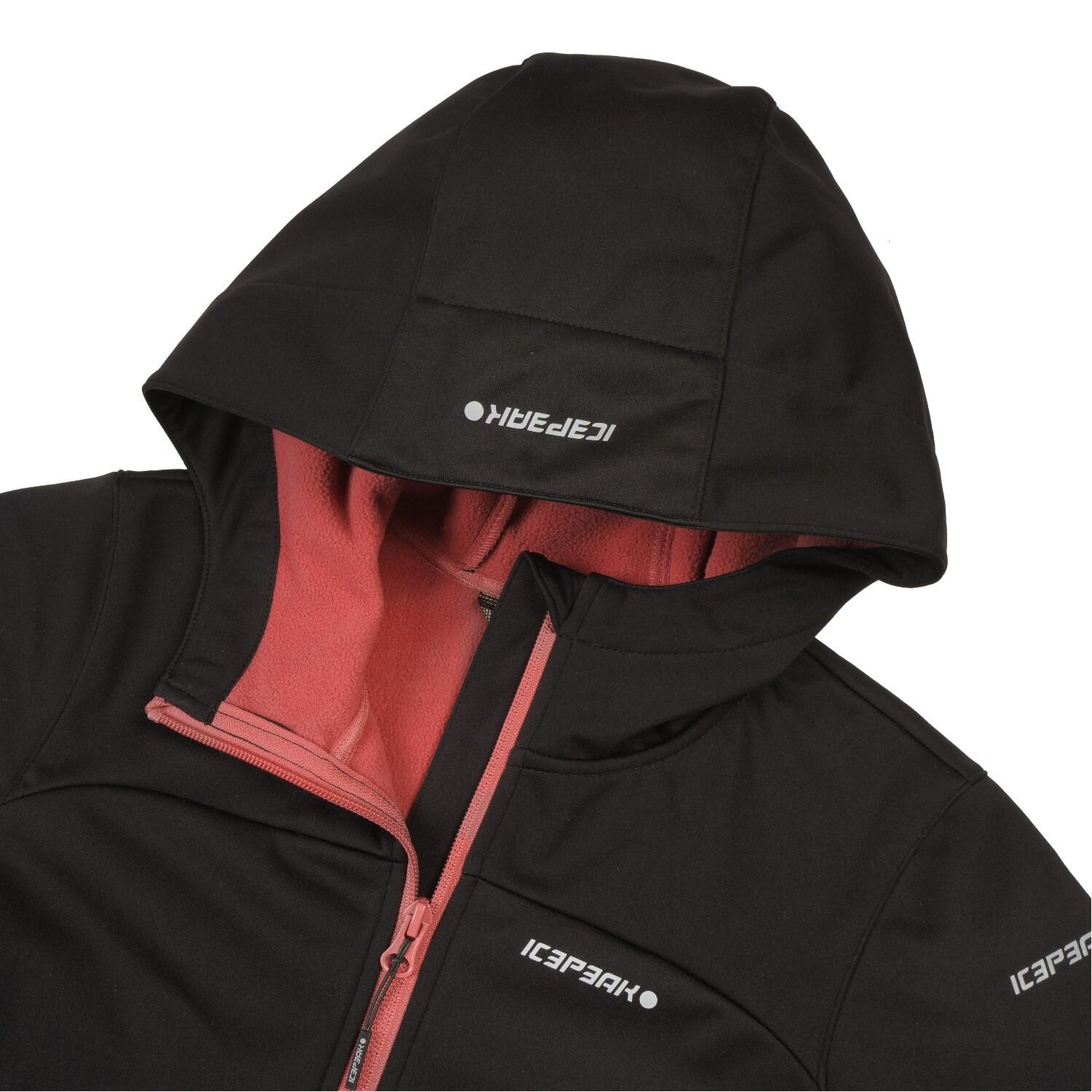 Icepeak Softshelljacke Mädchen Kleve Jr mit Kapuze 3/5