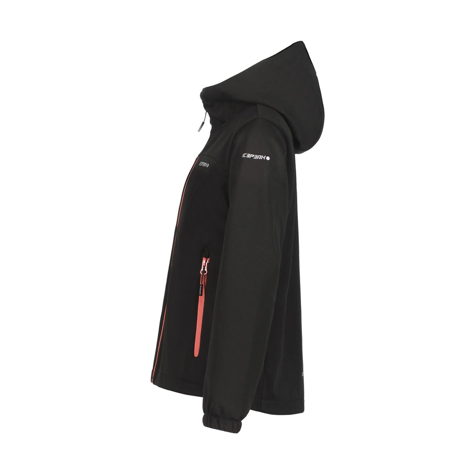Icepeak Softshelljacke Mädchen Kleve Jr mit Kapuze 5/5