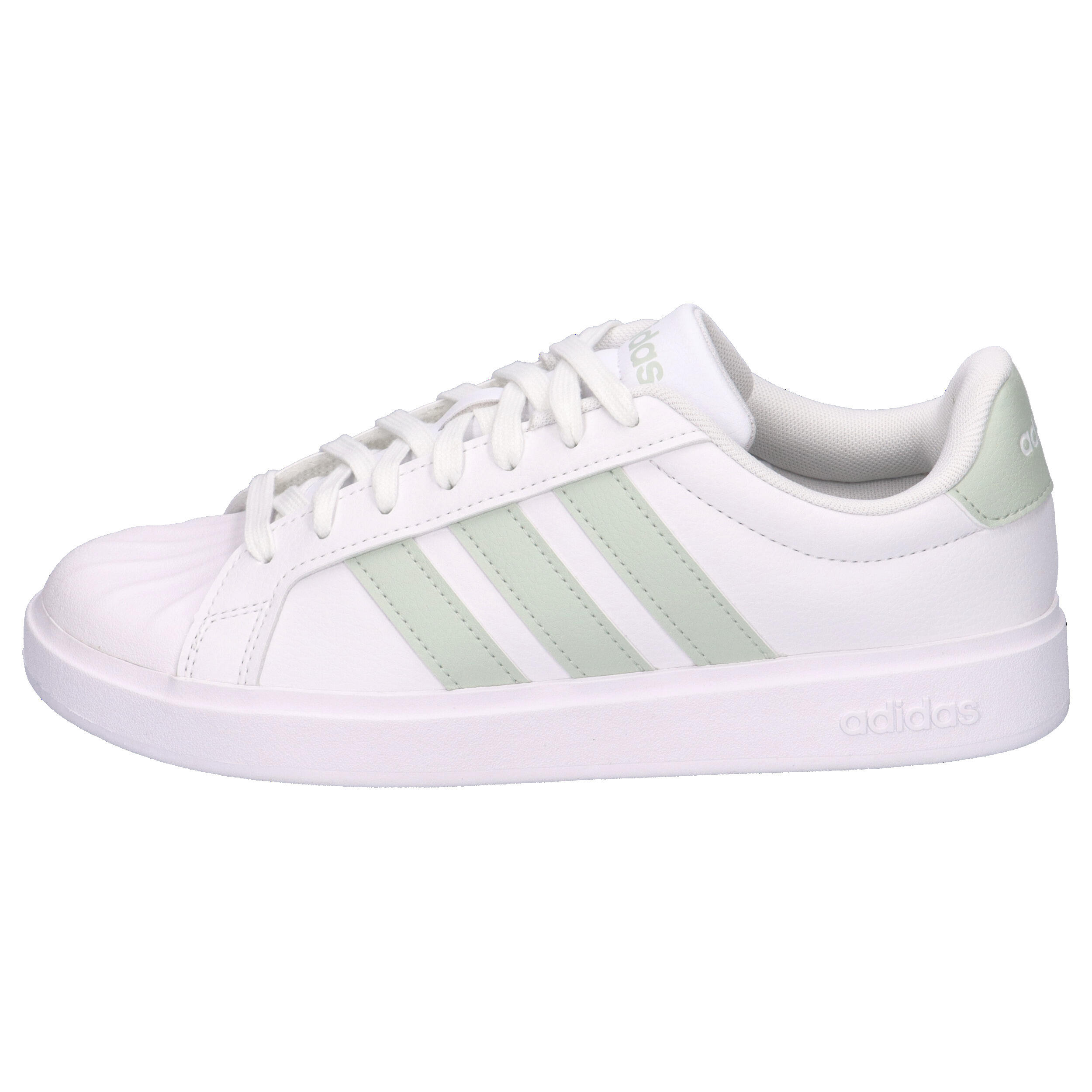 Adidas Damen STREETTALK Sneaker Frauen Streetstyle Schuhe JQ0702 weiß/grün 10/15