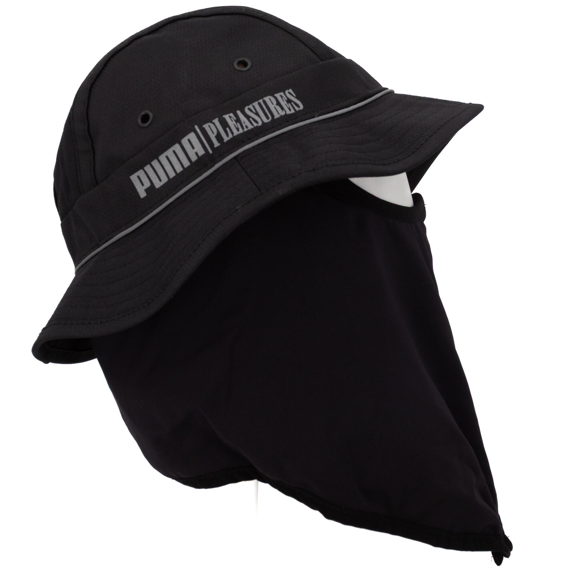 Mütze X Pleasures Masked Bucket Hat in Schwarz 4/4