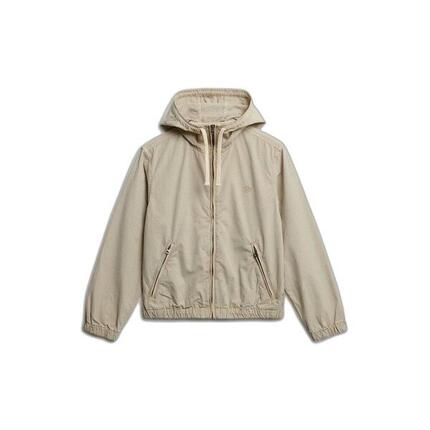 Damen Kapuzenjacke aus gewaschenem Twill Superdry