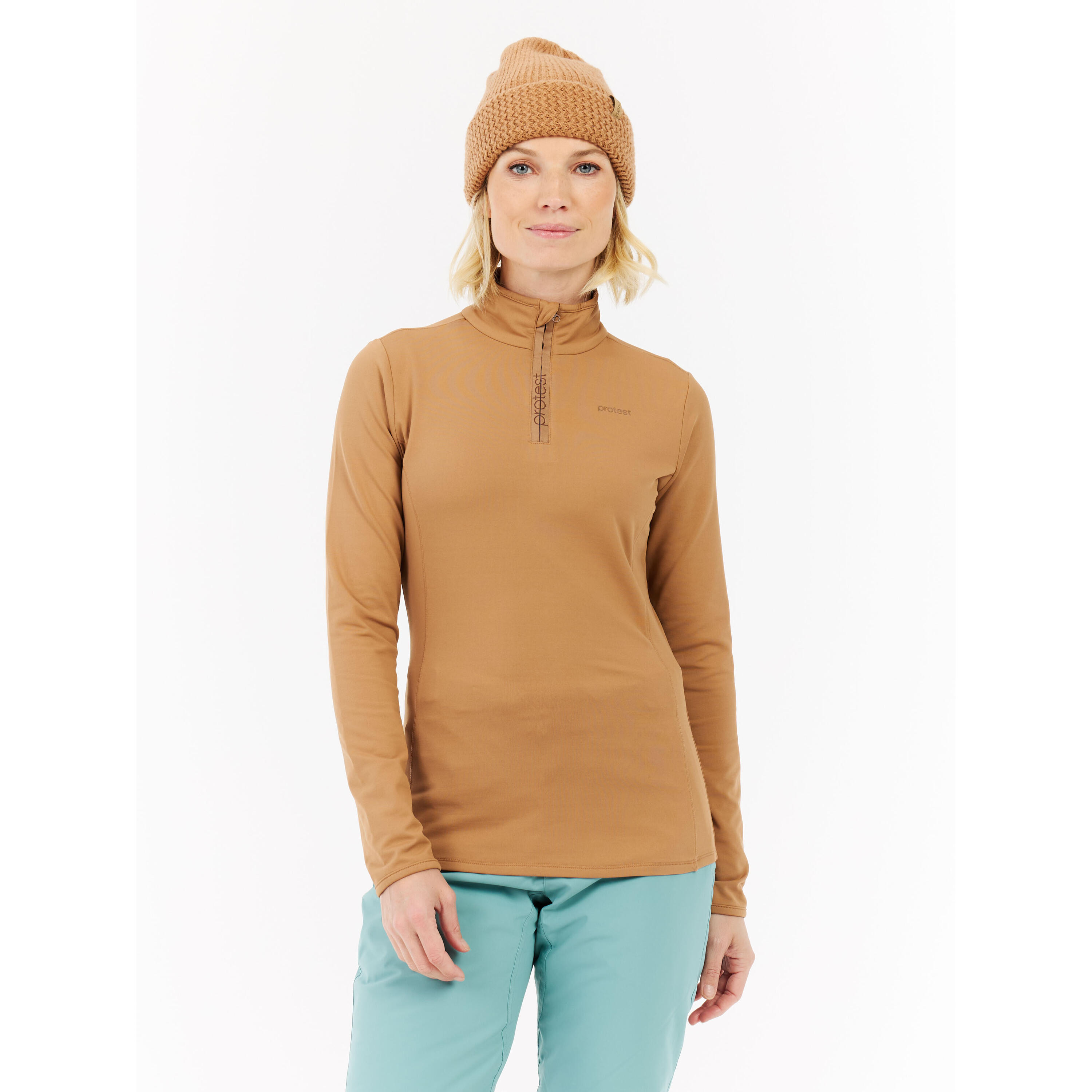Unterziehpullover 1/4 Reißverschluss Damen Protest Refabriz 5/7