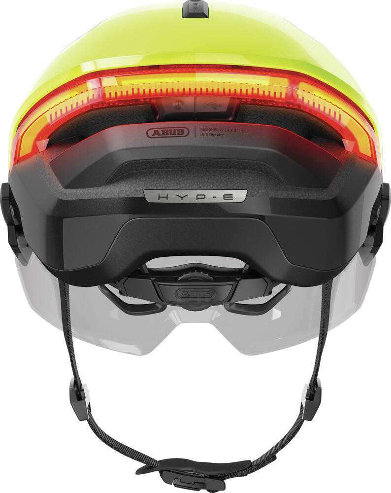 ABUS Hyp-E Ace casco inteligente Signal Yellow L 57-61 cm 5/7