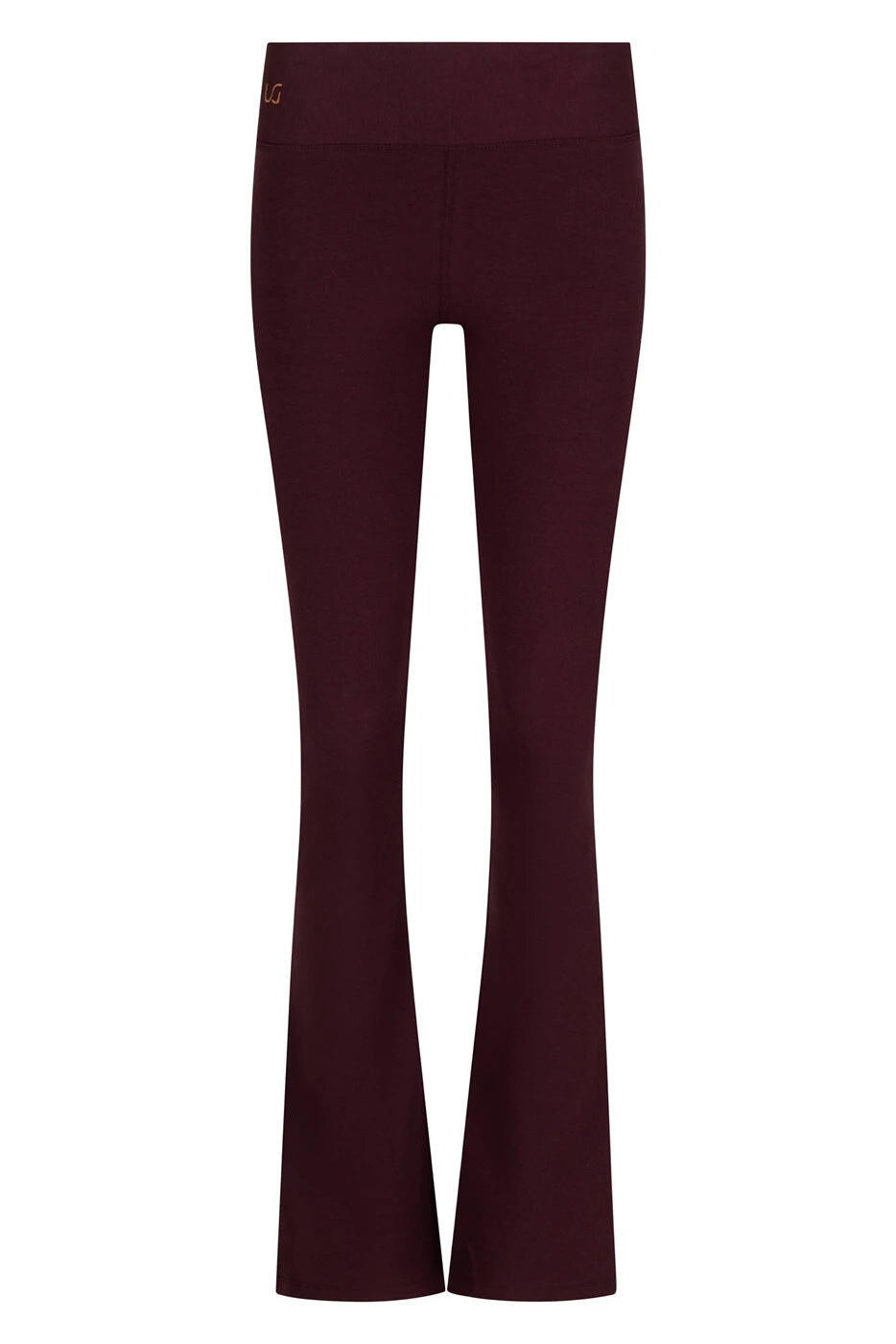 Pantalon de Yoga et Lounge Anandafied avec jambes évasées sur les hanches-Violet 4/5