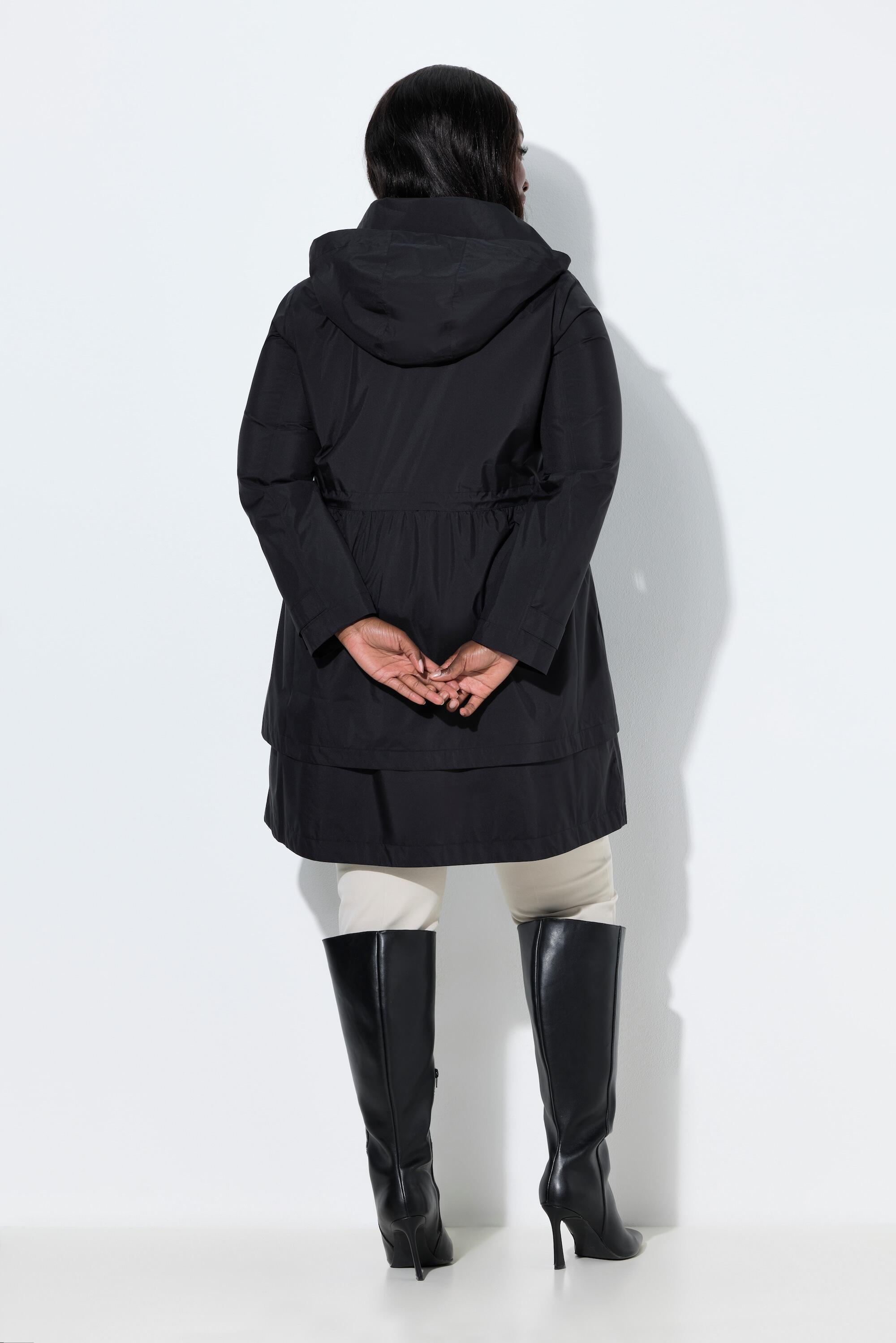 Femme Manteau Sympatex imperméable col montant et poches zippées 2/7