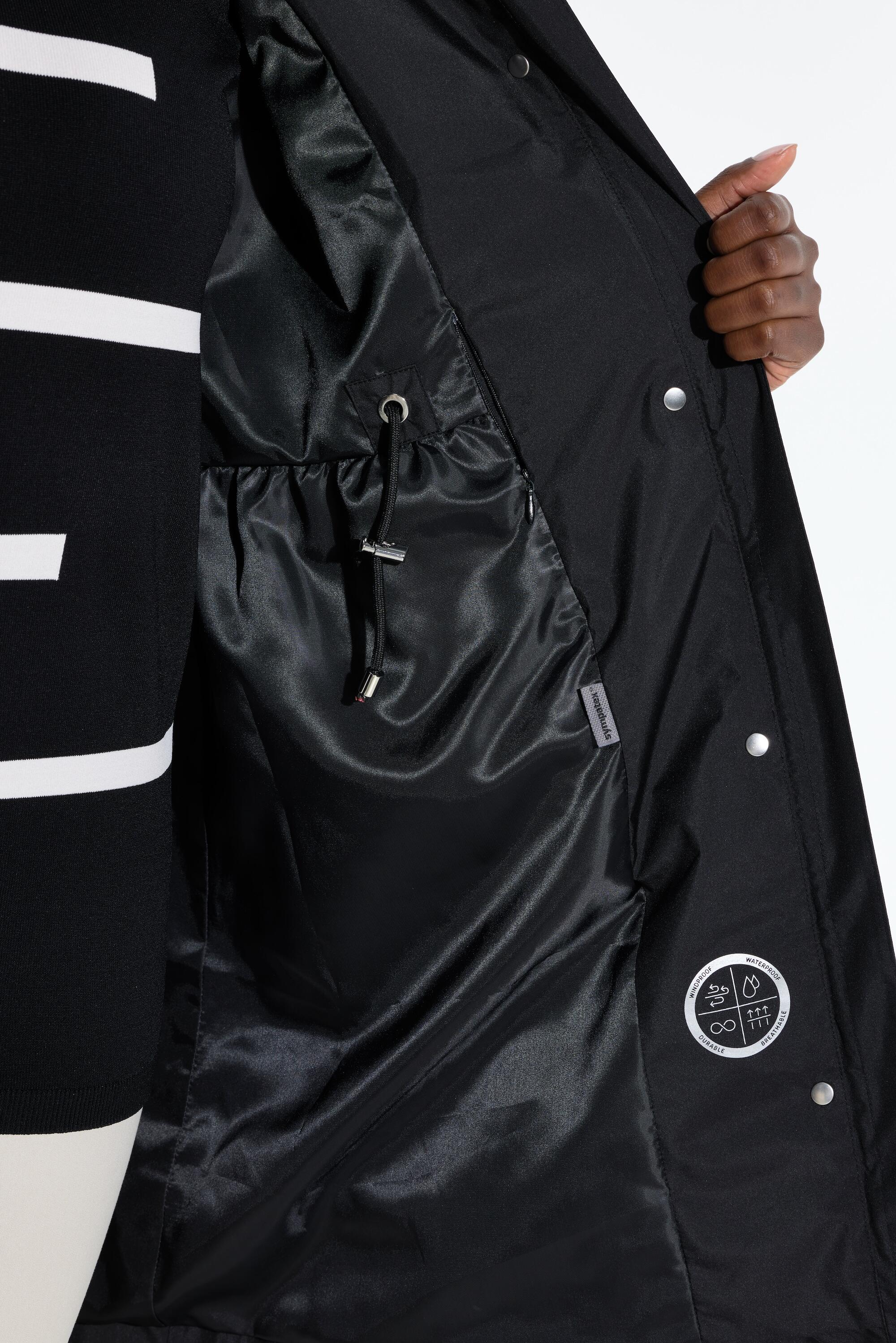 Femme Manteau Sympatex imperméable col montant et poches zippées 7/7
