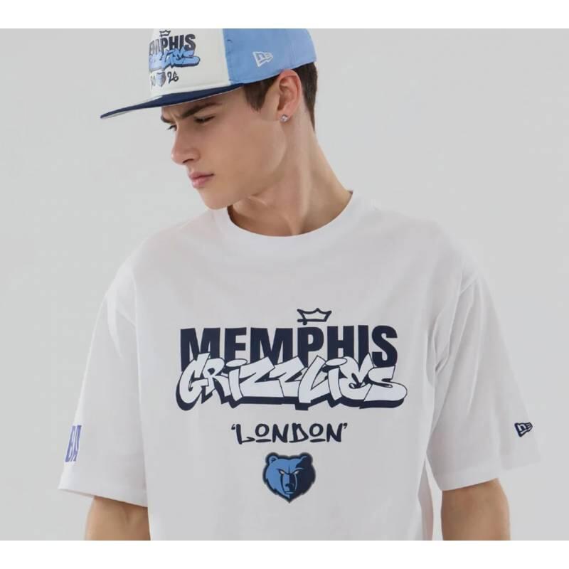 T-Shirt NBA Memphis Grizzlies New Era Berlin Game 2026 3/4