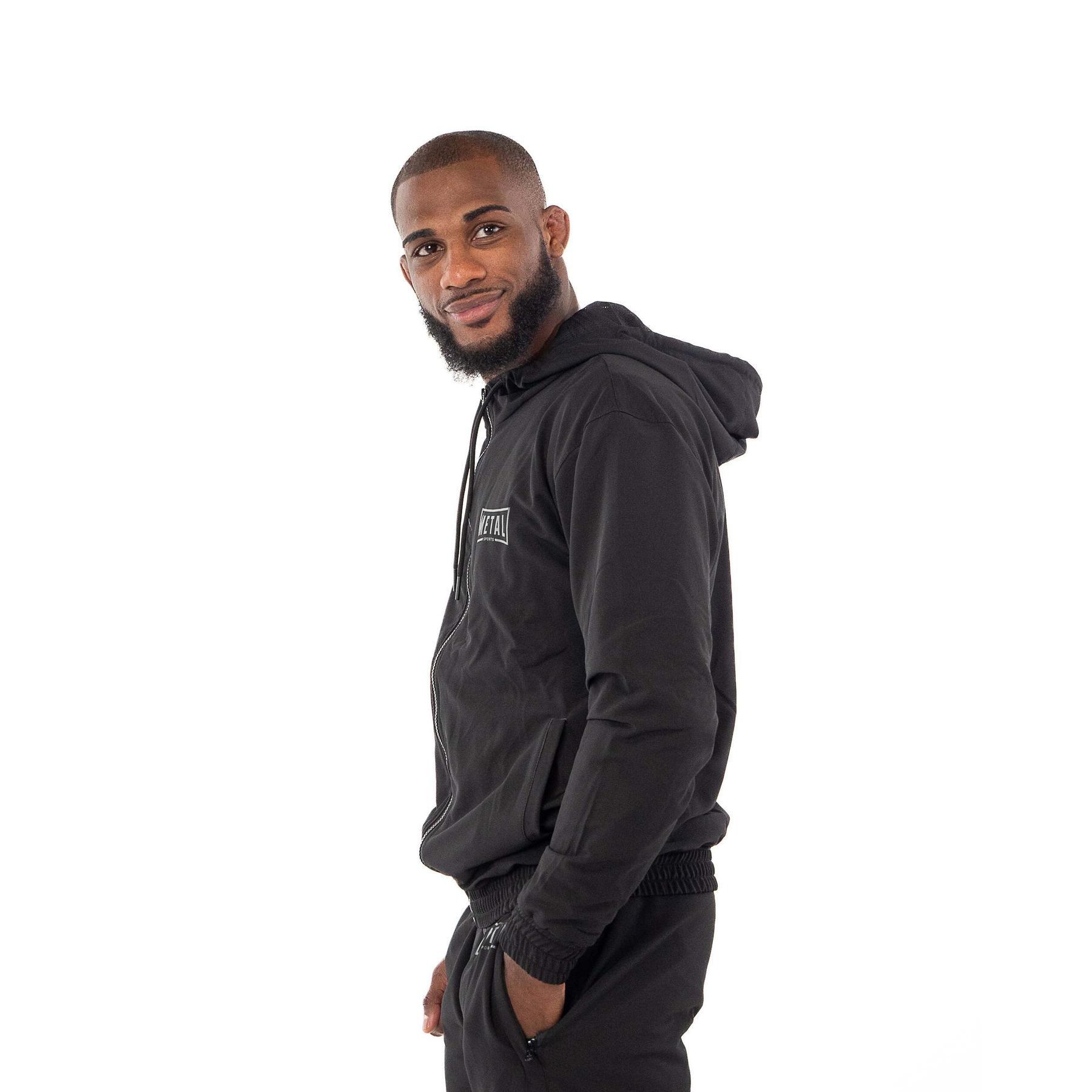 Sweatjacke mit Kapuze Metal Boxe 3/5