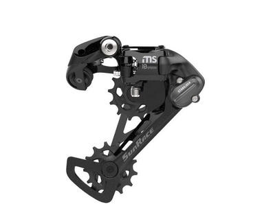 Sunrace 10-speed achterderailleur ms100 in zwart