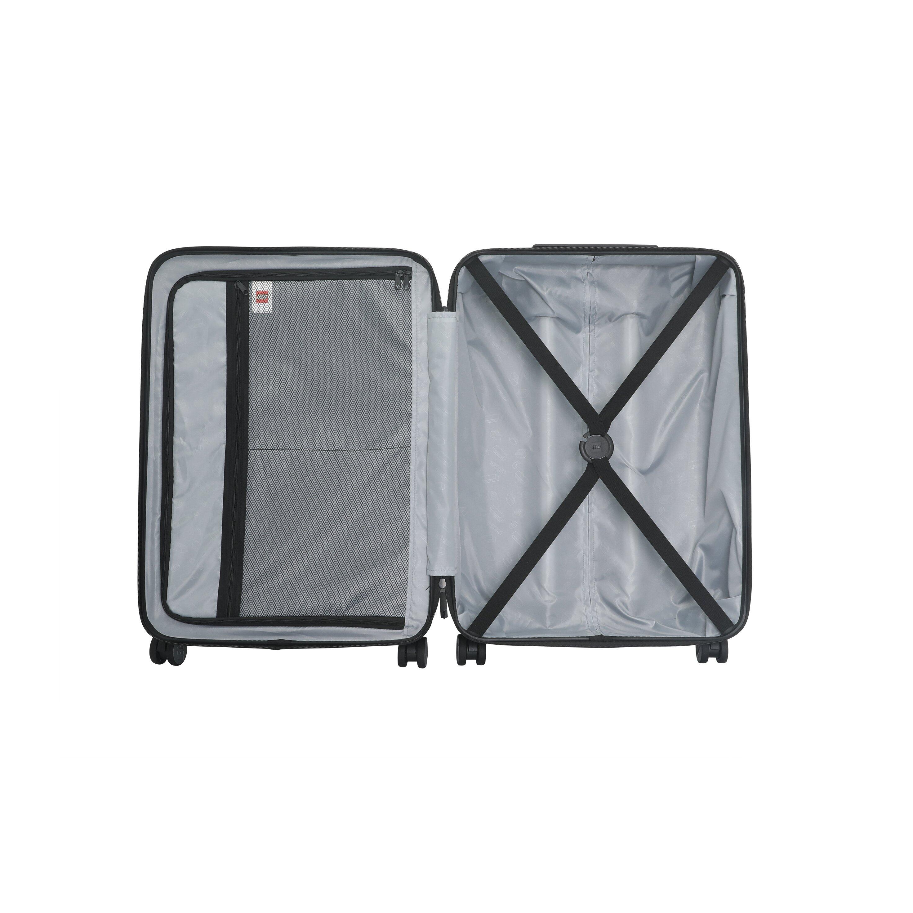 Valise Trolley LEGO Brick 2X2 Urban 28" Noir 3/5