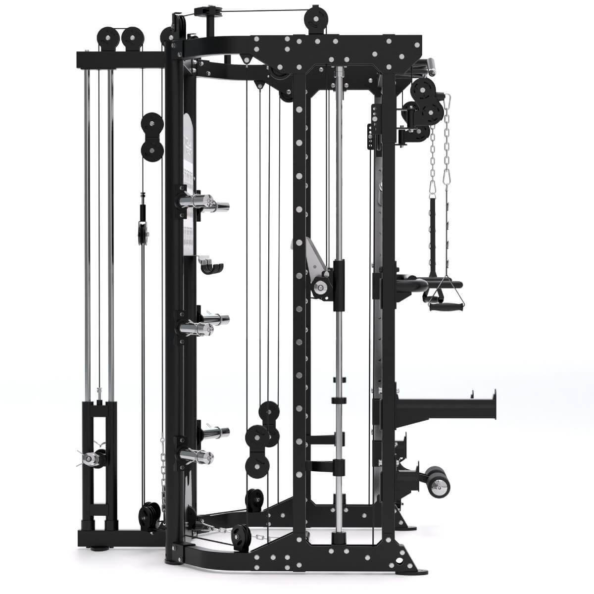 All-in-One Trainer - Doble Polea, Multipower y Power Rack R100 Titanium 4/5