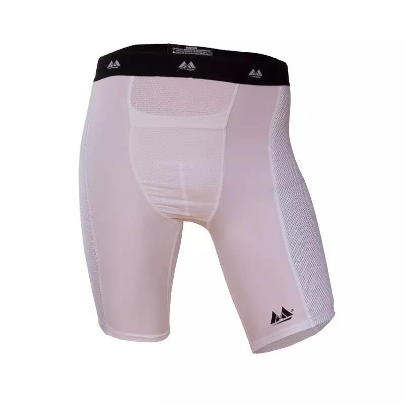 Sliding short Meyer sport Blanc 1/1