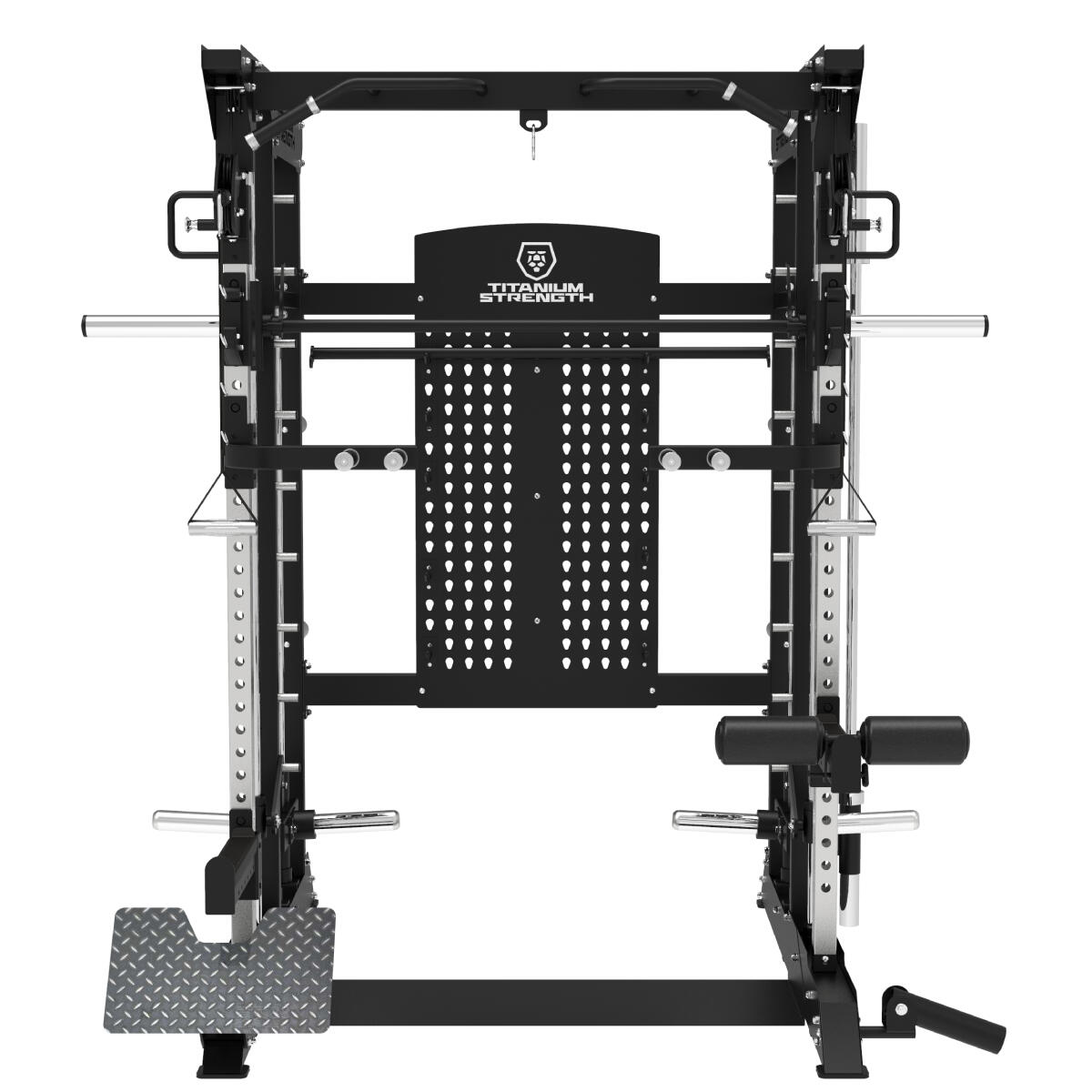 B100 V4 Máquina Smith, Multipower, Rack + Poleas Titanium 3/5