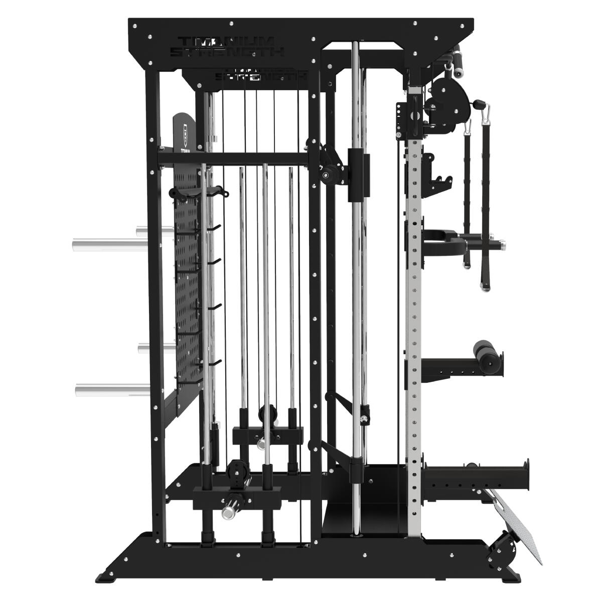 B100 V4 Máquina Smith, Multipower, Rack + Poleas Titanium 4/5