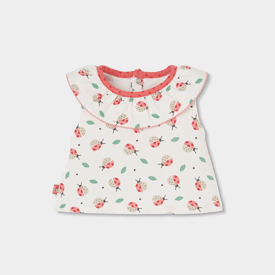 Conjuntos de verano de gimnasia bebé niña boboli multicolor 3/7