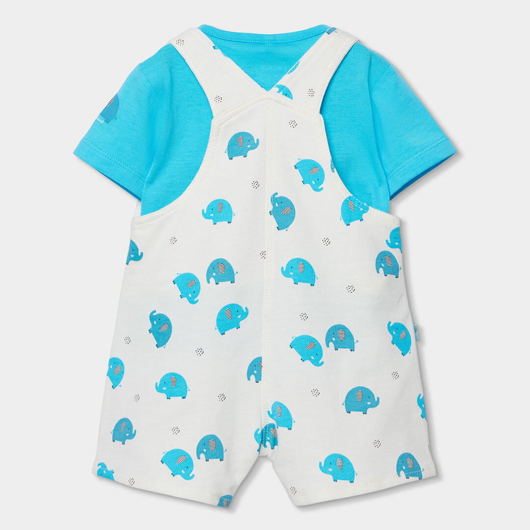 Conjuntos de verano de gimnasia bebé niño boboli multicolor 2/7