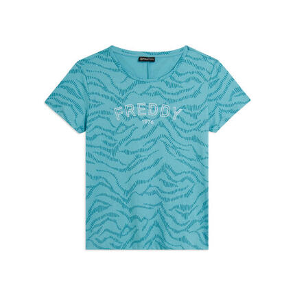 T-shirt imprimé avec le logo FREDDY 1976