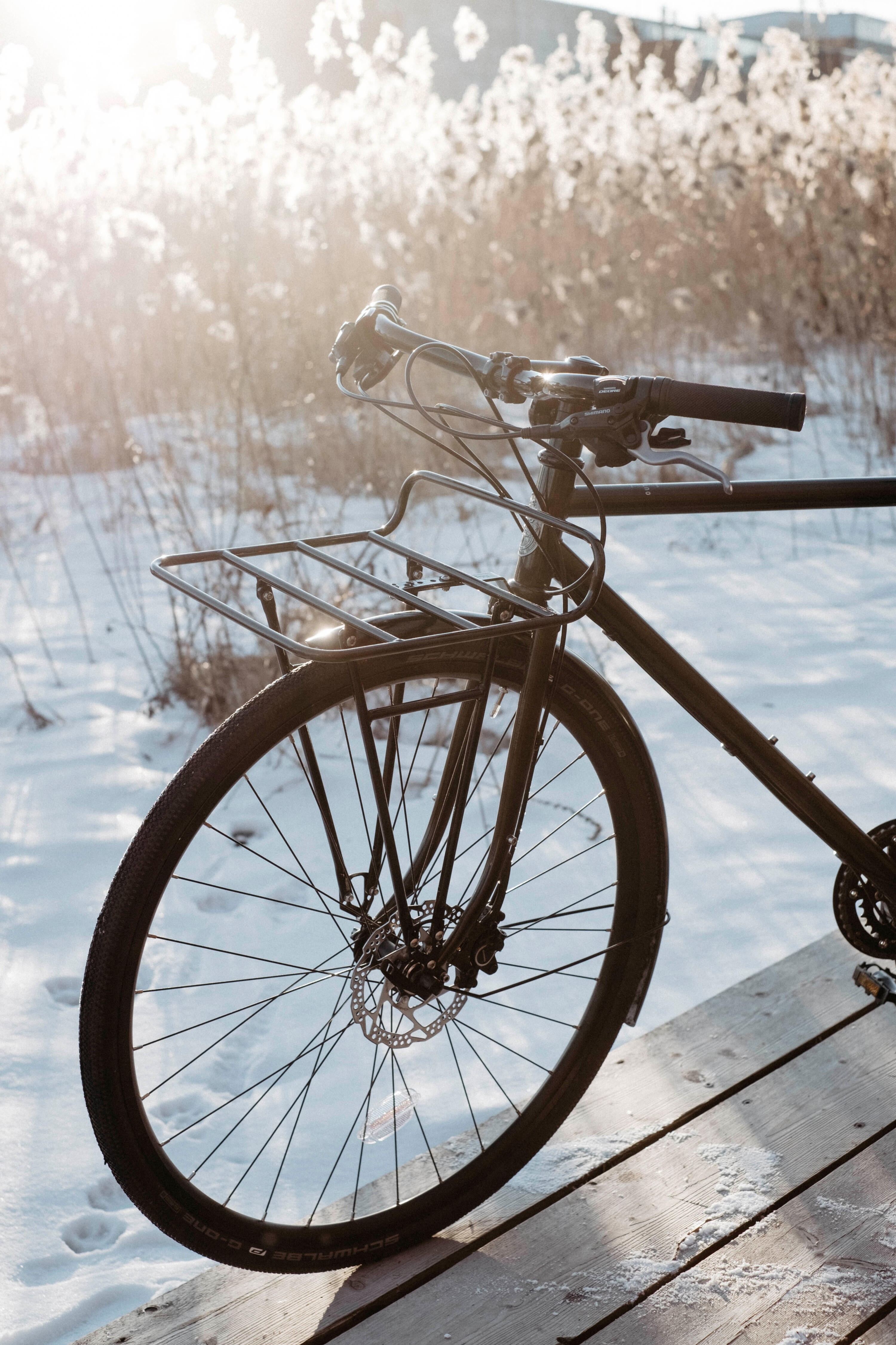 Porte-bagages avant inox Pelago Commuter L 4/5