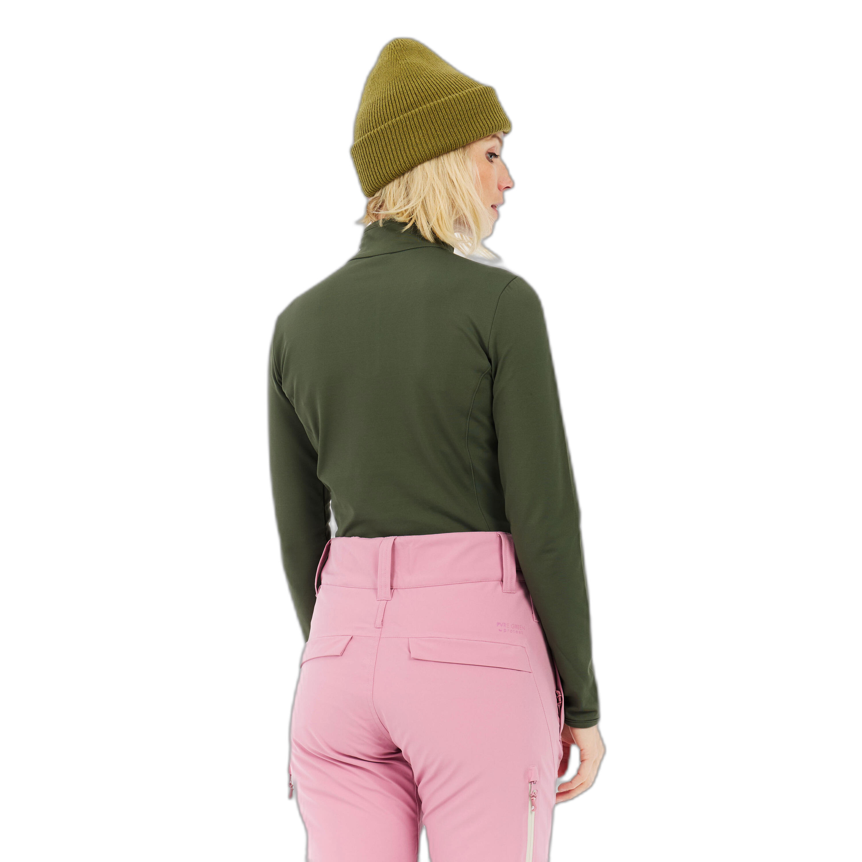 Sous-pull 1/4 zip femme Protest Refabriz 2/7