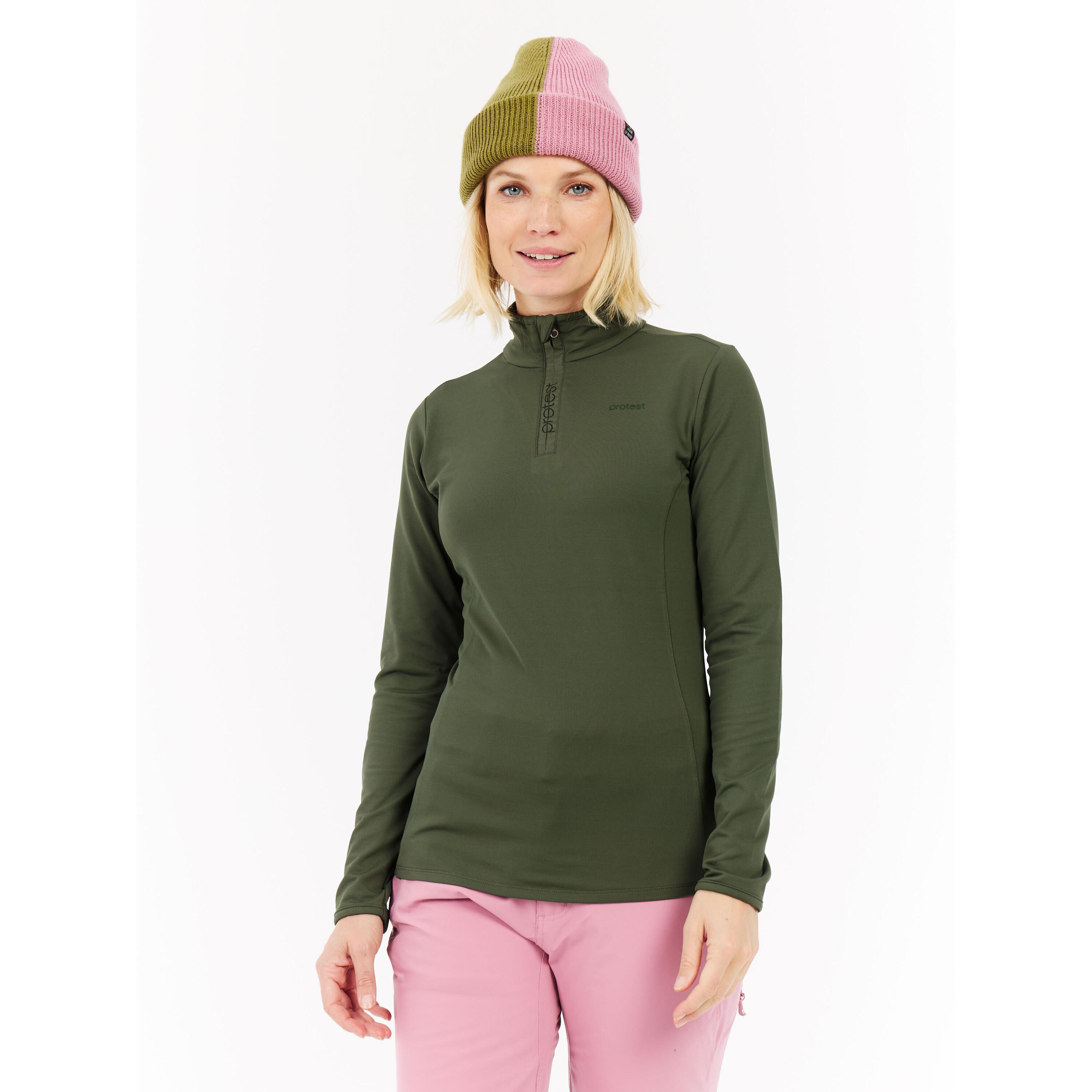 Sous-pull 1/4 zip femme Protest Refabriz 5/7