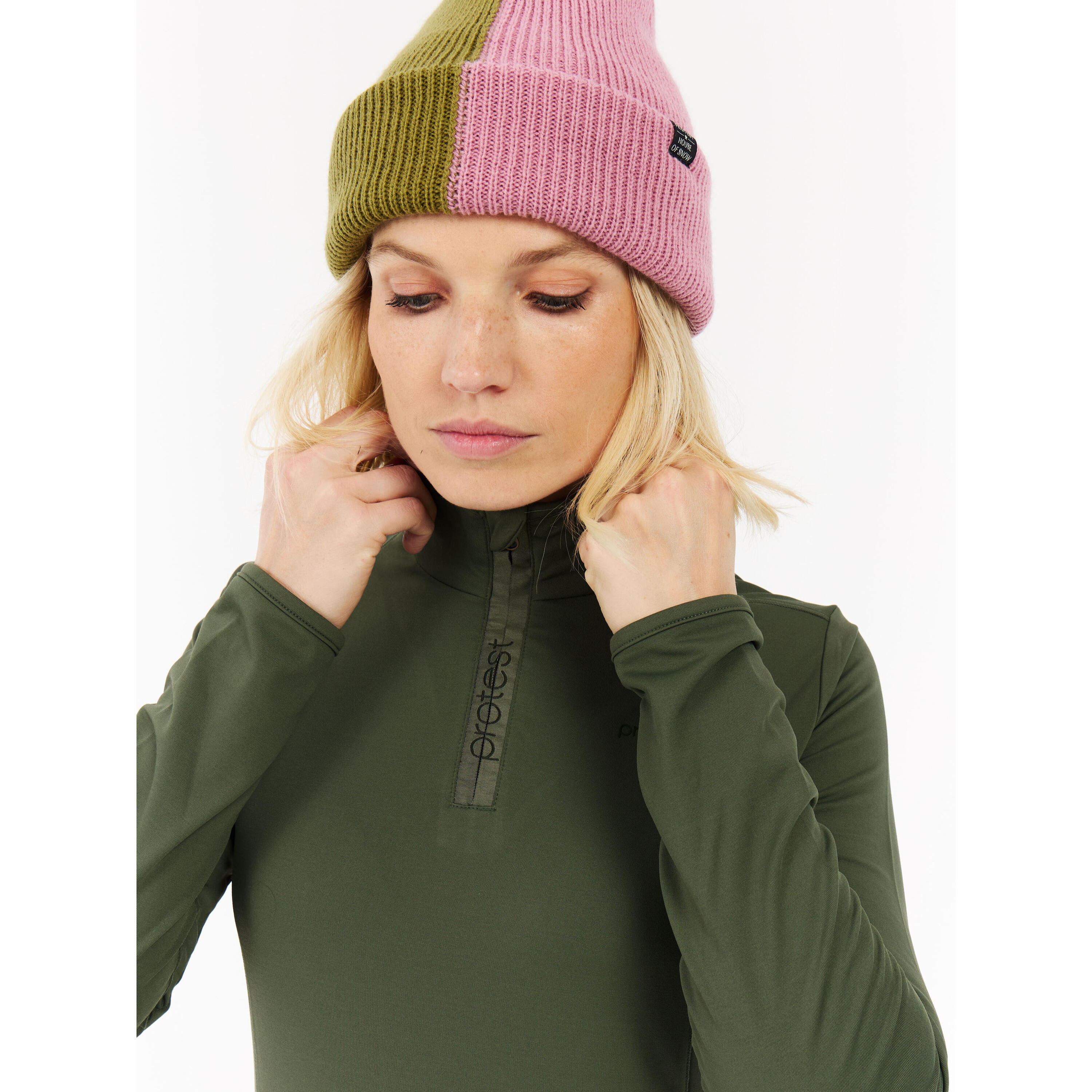 Sous-pull 1/4 zip femme Protest Refabriz 7/7
