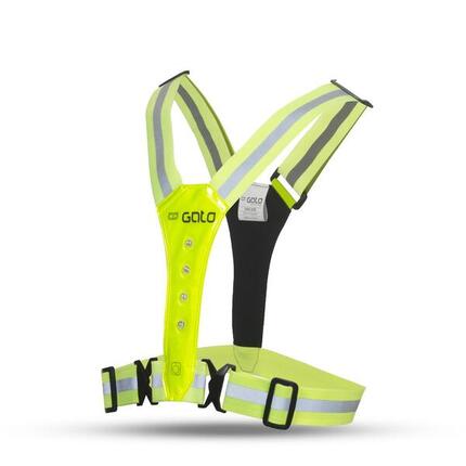 Gato Safer Sport LED-Warnweste Neon Gelb One Size