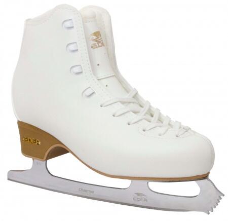 EDEA Eislaufschuhe TEMPO Elfenbein, Set BALANCE, Weite: C