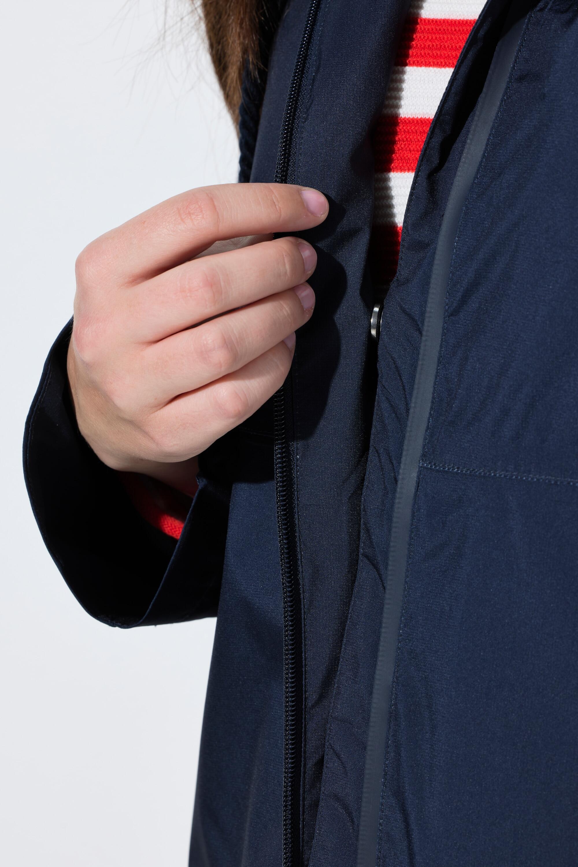 Femme Veste technique HYPRAR à capuche matière imperméable et légère 7/7