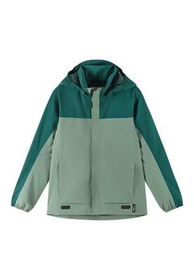 Giacca da pioggia per bambini tec Salmi colore beige terroso