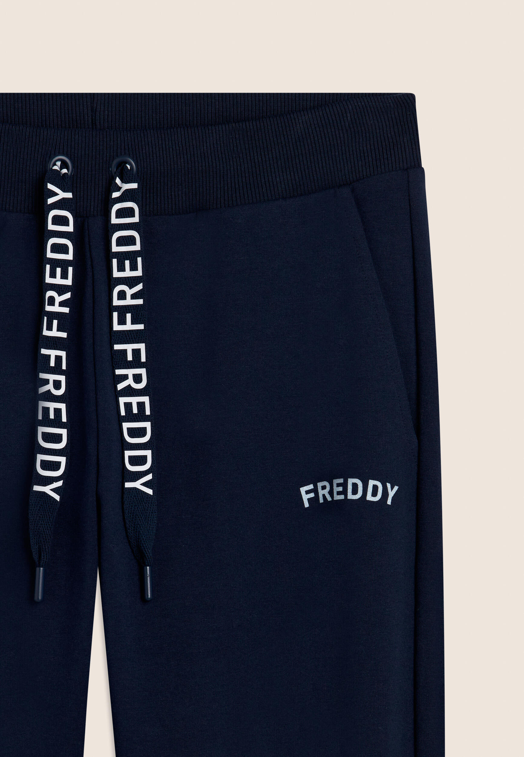 Pantalon à jambe droite avec cordon de serrage logo FREDDY 7/7