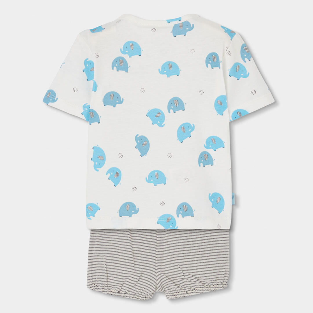 Conjuntos de verano de gimnasia bebé niño boboli multicolor 2/7