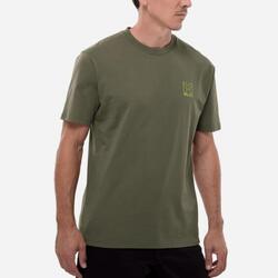 Tee Shirt Homme en Coton Millet "CIMAÏ CLIMB TS SS M" M Kaki