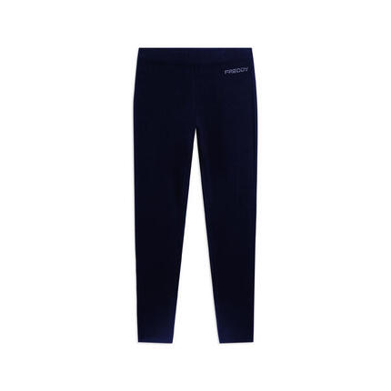 7/8-leggings met hartvormige naden van zware jersey stof