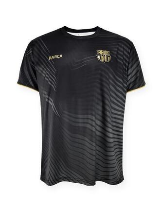 Dres treningowy dla dzieci FC Barcelona 2025/26 – czarno-złoty – rozmiar