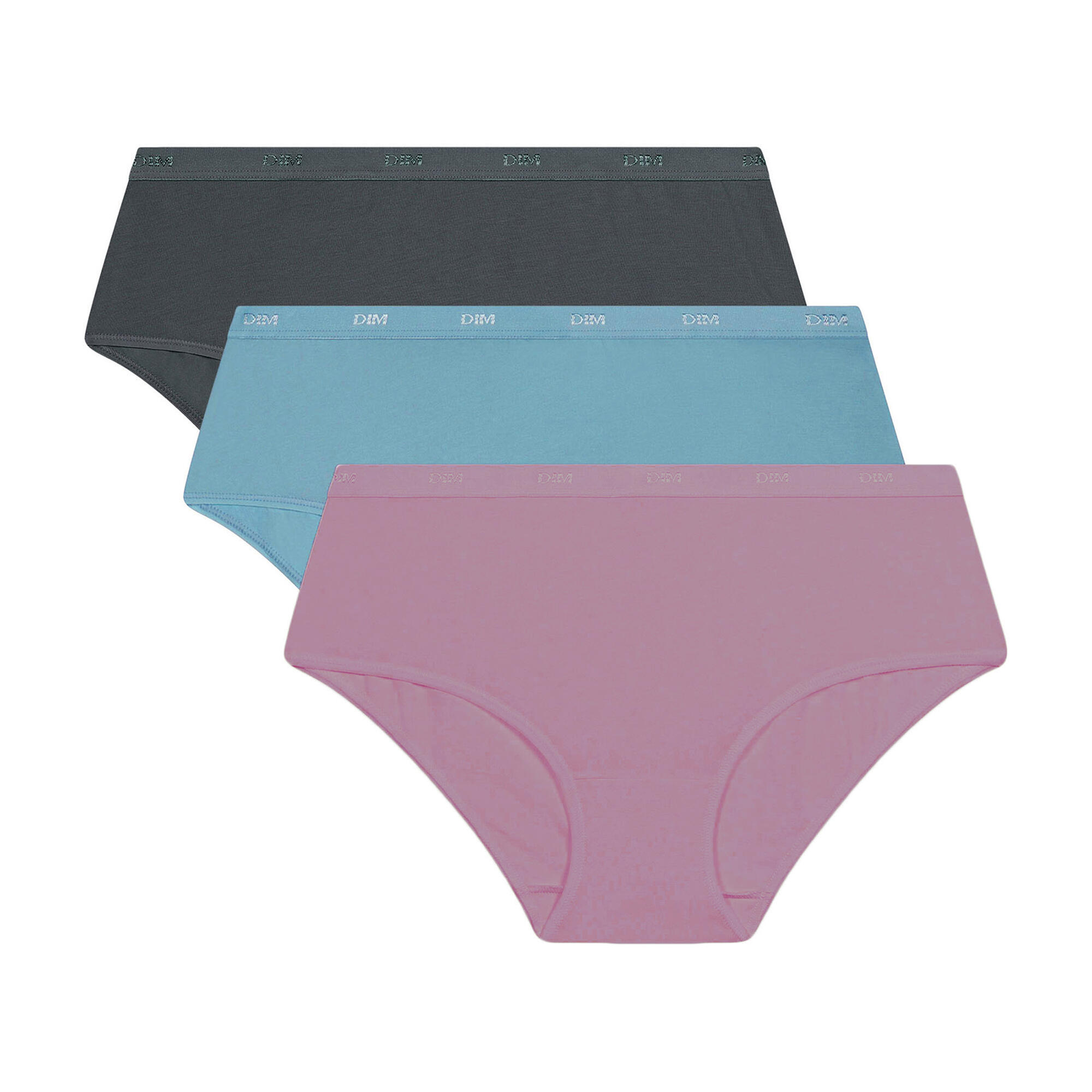 Lot de 3 Boxers Femme Les Pockets Coton 4/4